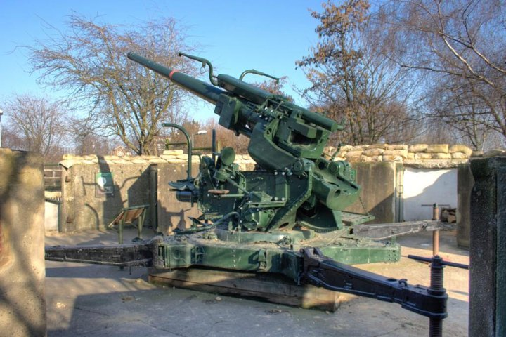 An actual Blitz era Ack Ack gun